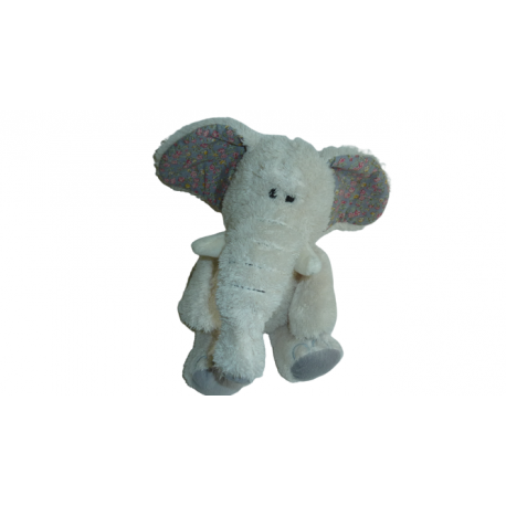Doudou peluche éléphant 38 cm Aksent