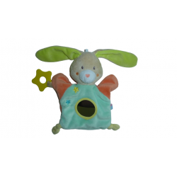 Doudou marionnette lapin Sucre d'Orge