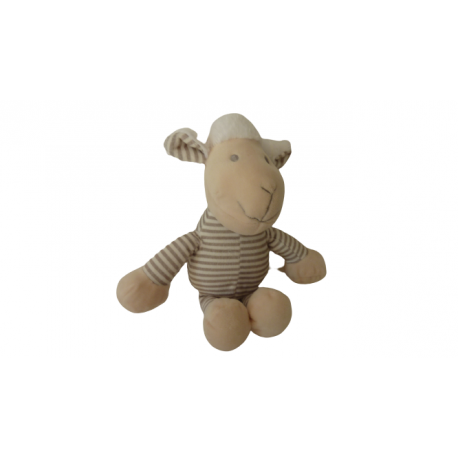 Doudou peluche mouton 26 cm Filantex
