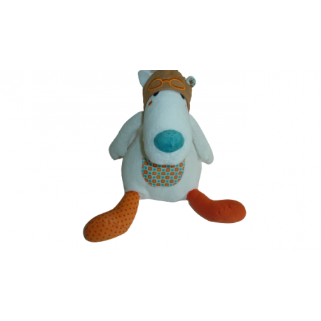 Doudou peluche musicale chien Orchestra