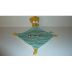 Doudou peluche mouchoir loutre Tout petit et à Croquer Mots d'Enfants