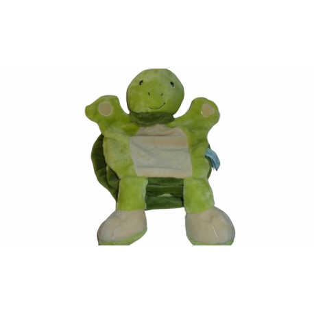 Doudou tortue marionnette nature BN0283 Baby'Nat