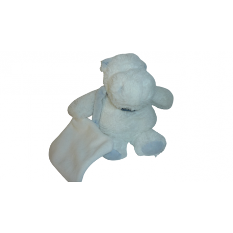 Doudou peluche mouchoir hippopotame Mon tout Petit DC2600 Doudou et Compagnie
