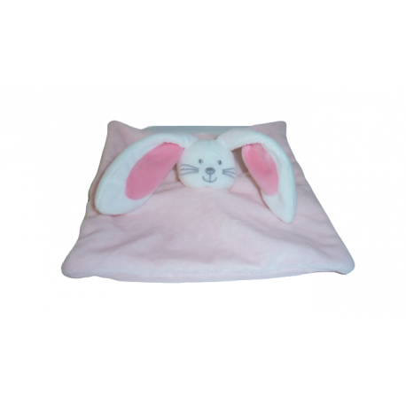 Doudou lapin rose Kimbaloo