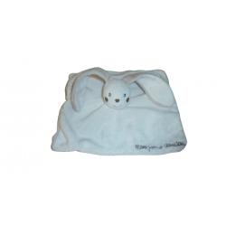 Doudou lapin Mon premier Doudou blanc taupe Kimbaloo