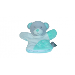Doudou marionnette ours Tom & Zoé