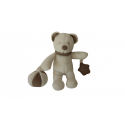 Doudou peluche ours éveil Nicotoy