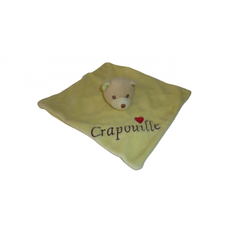 Doudou ours Crapouille Sandy