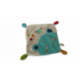 Doudou carré plat ours Nicotoy