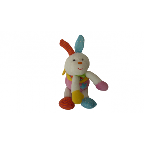 Doudou peluche musicale lapin Jurong Kangning