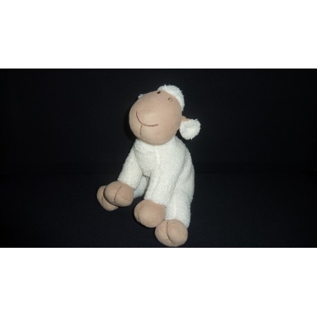 DOUDOU MOUTON PELUCHE NATURE ET DECOUVERTES