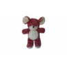 Doudou peluche vintage souris 30 cm