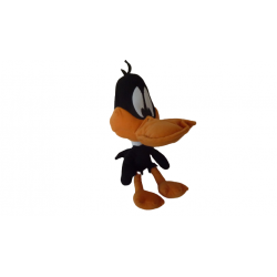 Doudou peluche canard Daffy Duck 36 cm Looney Tunes