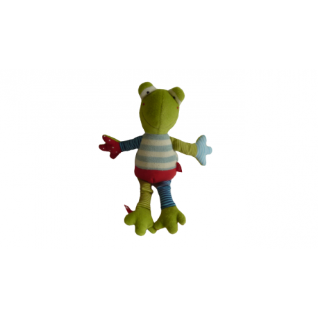 Doudou peluche grenouille Sigikid