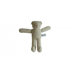 Doudou peluche ours 19 cm Trousselier