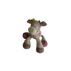 Doudou peluche vache Manon et Alizée Nattou