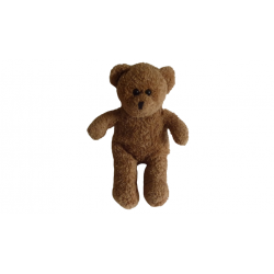 Doudou peluche ours marron 31 cm