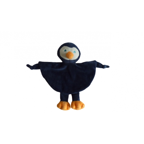 Doudou pingouin Tom et Kiddy