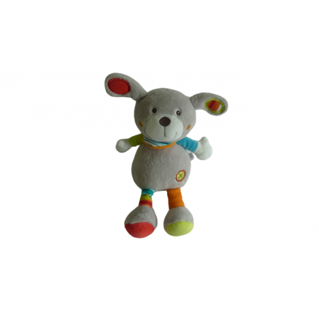 Doudou peluche chien 27 cm Tigex