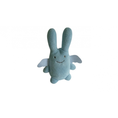 Doudou peluche ange lapin Trousselier