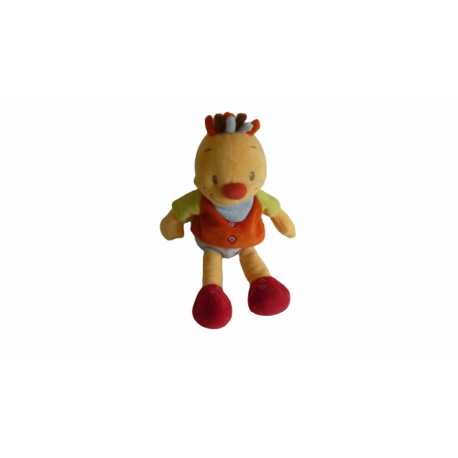 Doudou peluche garçon 30 cm Tom et Lily Nattou
