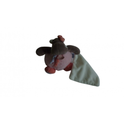 Doudou peluche hippopotame Zoé BN0555 Baby'Nat