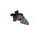 Doudou peluche hippopotame Zoé BN0555 Baby'Nat