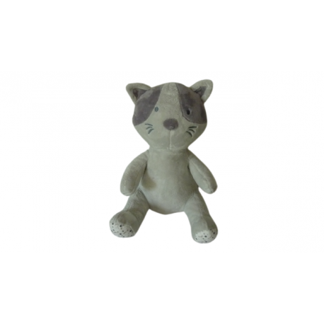 Doudou peluche chat Tom & Kiddy Tomkids