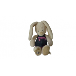 Doudou peluche lapin 29 cm Pericles