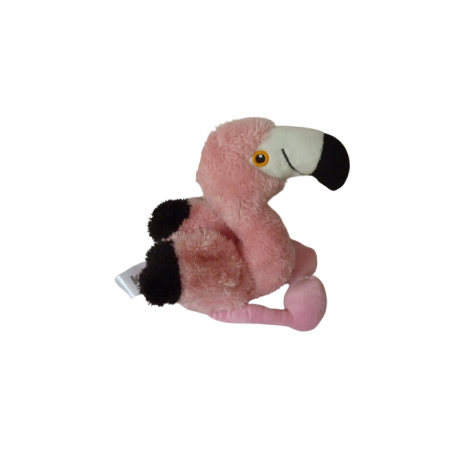 Doudou peluche flamant rose Kinder