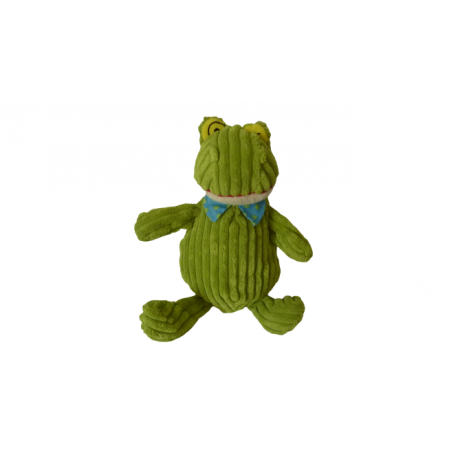 Doudou peluche grenouille croakos Les déglingos