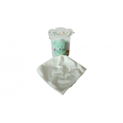 Doudou peluche mouchoir ours Bonbon BN0388 Baby'Nat
