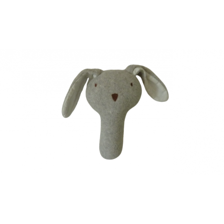 Doudou hochet lapin Malomi