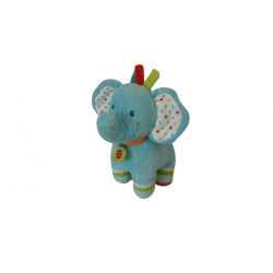 Doudou peluche éléphant Nicotoy Simba Dickie