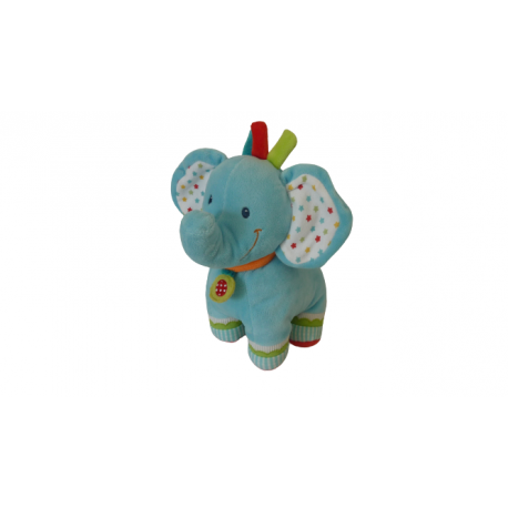Doudou peluche éléphant Nicotoy Simba Dickie