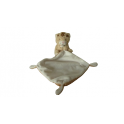 Doudou peluche mouchoir tigre Tex Baby