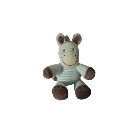 Doudou peluche zèbre Vêtir