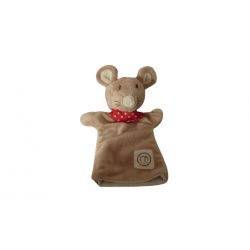 Doudou marionnette souris TCM