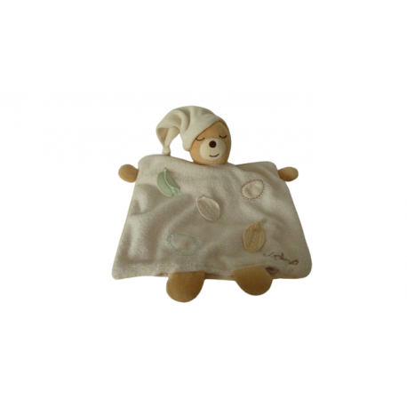 Doudou marionnette ours dormeur Kaloo