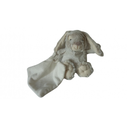 Doudou peluche mouchoir lapin Malow BN0221 Baby'Nat