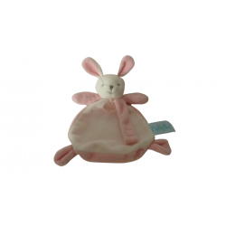 Doudou lapin attache sucette BN0574 Baby'Nat