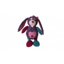 Doudou peluche lapin Influx