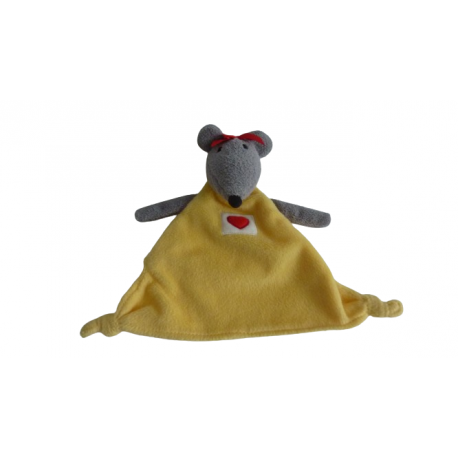 Doudou marionnette souris Heytens