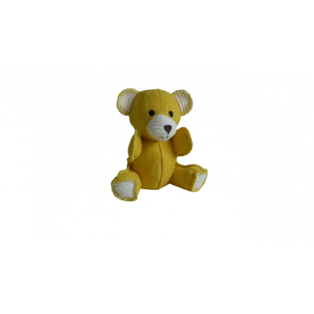 Doudou peluche ours 15 cm Hema