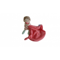 Doudou peluche mouchoir poupée Sucre d'Orge