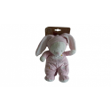 Doudou peluche ours déguisé en lapin Max et Sax