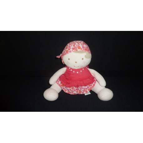 DOUDOU POUPEE FILLE PELUCHE MARESE