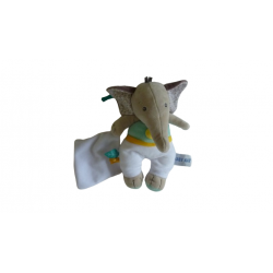 Doudou peluche éléphant Cachuète BN0624 Baby'Nat