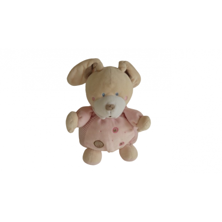 Doudou peluche lapin Nicotoy