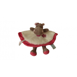 Doudou hippopotame Bazile et Zoé BN0368 Baby'Nat